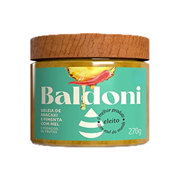 28000000 – GELEIA ABACAXI C PIMENTA POTE BALDONI 12X270G