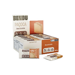 30000016 – PAÇOCA DULCE DE LECHE BENDU 24X20G