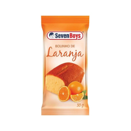 3000044-BOLINHO LARANJA SEVEN 18X30G