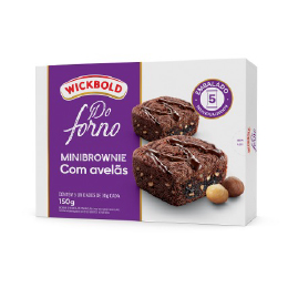 3000073-MINI BROWNIE CHOCOLATE AVELA PACK WICK 12X150G