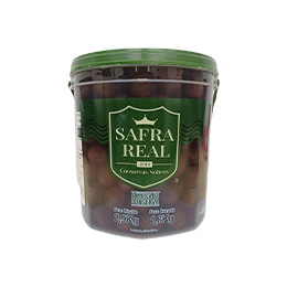 33000016 – AZEITONA PRETA AZAPA C CAROCO 110130 ESPECIAL SAFRA REAL 4X1,8KG